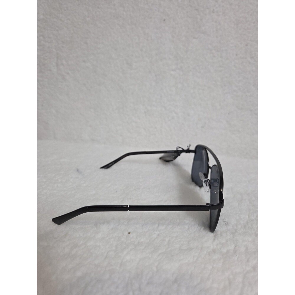 Quay Australia Vivienne Sunglasses Unisex Black Aviator Metal Tinted Shades - Picture 4 of 6